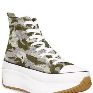 Steve Madden/Madden Girl Camouflage Sneakers